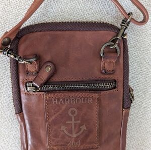Brown Leather Crossbody For Women